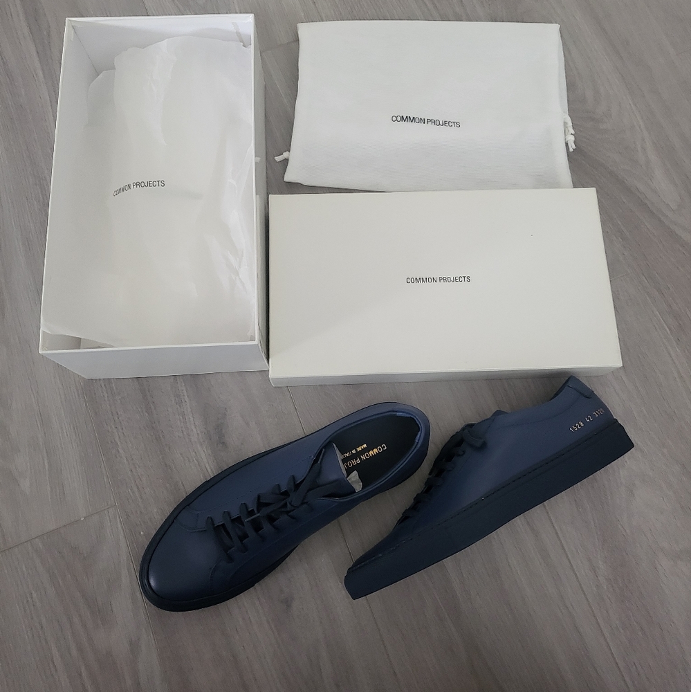 NWT/NIB Common Projects Men's Blue Sneakers Size 9
